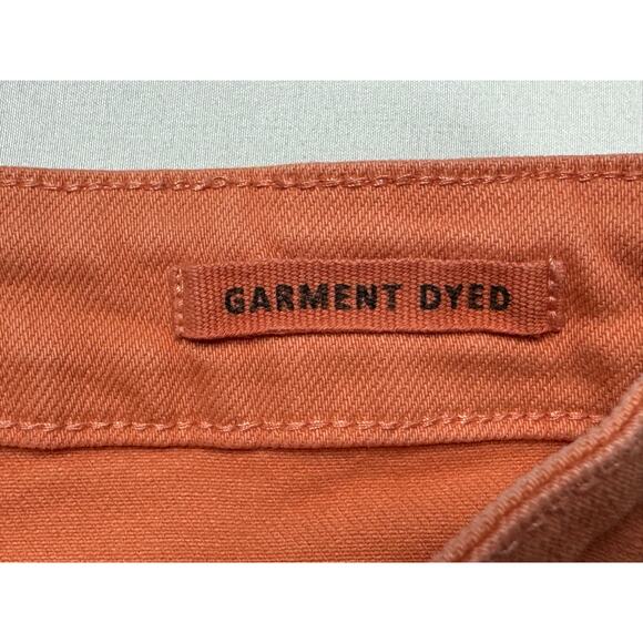 Judy Blue Women's Salmon Colored Stretch Denim Cut-Off Shorts - Size M (28x3) - Picture 5 of 6